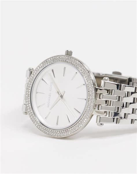 michael kors silver wrap watch|silver Michael Kors Watch sale.